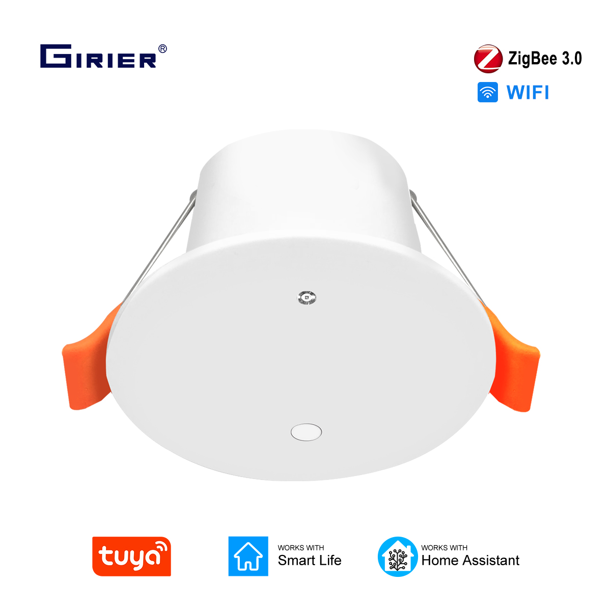 Home Assistant Tuya - GIRIER Tuya ZigBee Human Presence Sensor