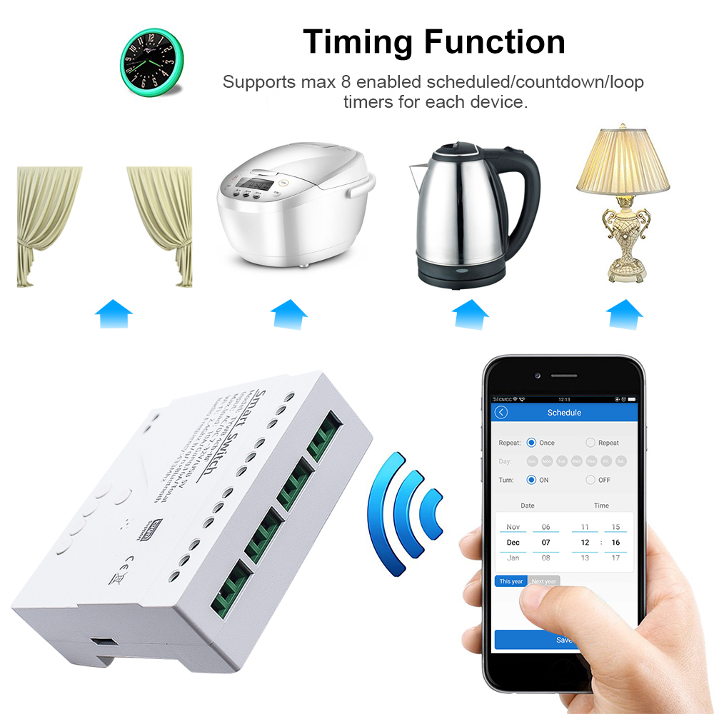 Tuya Smart Wifi Motor Switch M - огляд і ціна Sonoff Basic