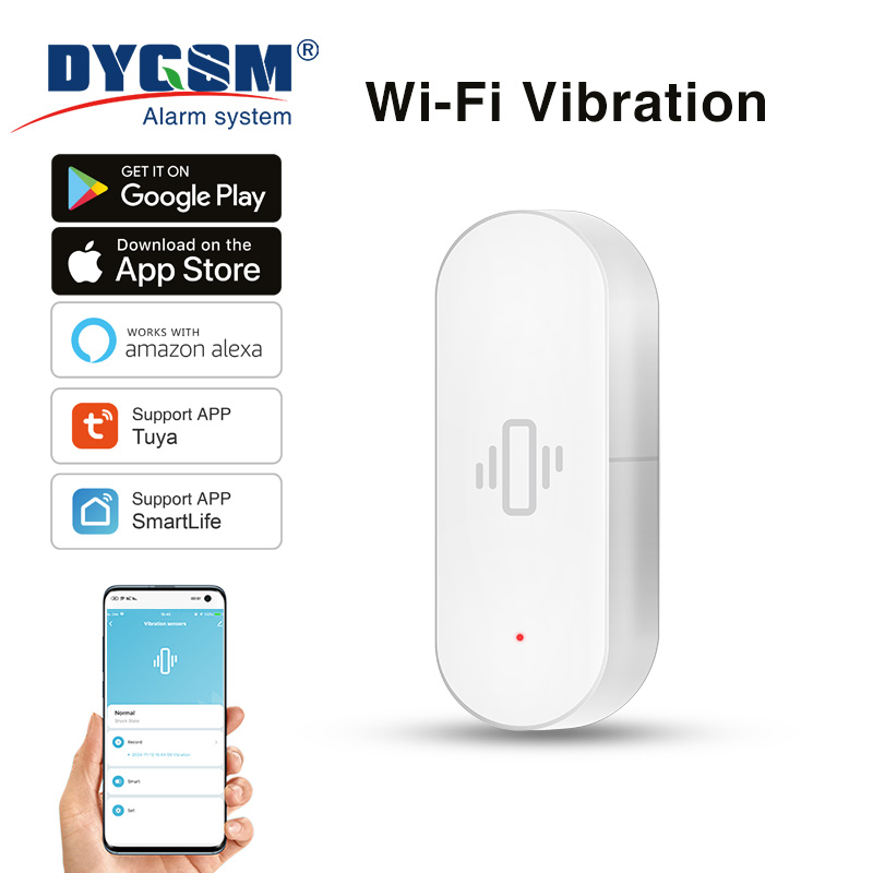 Tuya WiFi Vibration Sensor, Se - огляд і ціна Home Assistant Tuya