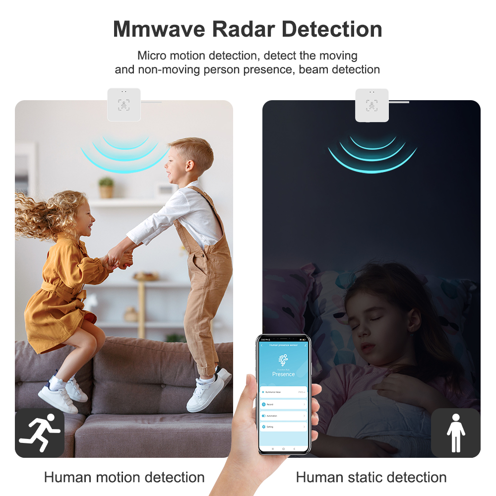 Tuya WiFi/ Zigbee Smart Human  - огляд і ціна Home Assistant Tuya