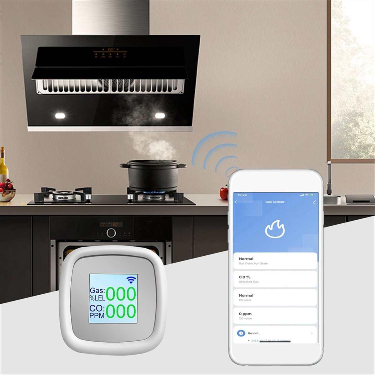 [Y39A]Tuya WIFI Combustible Ga - огляд і ціна Tuya Smart