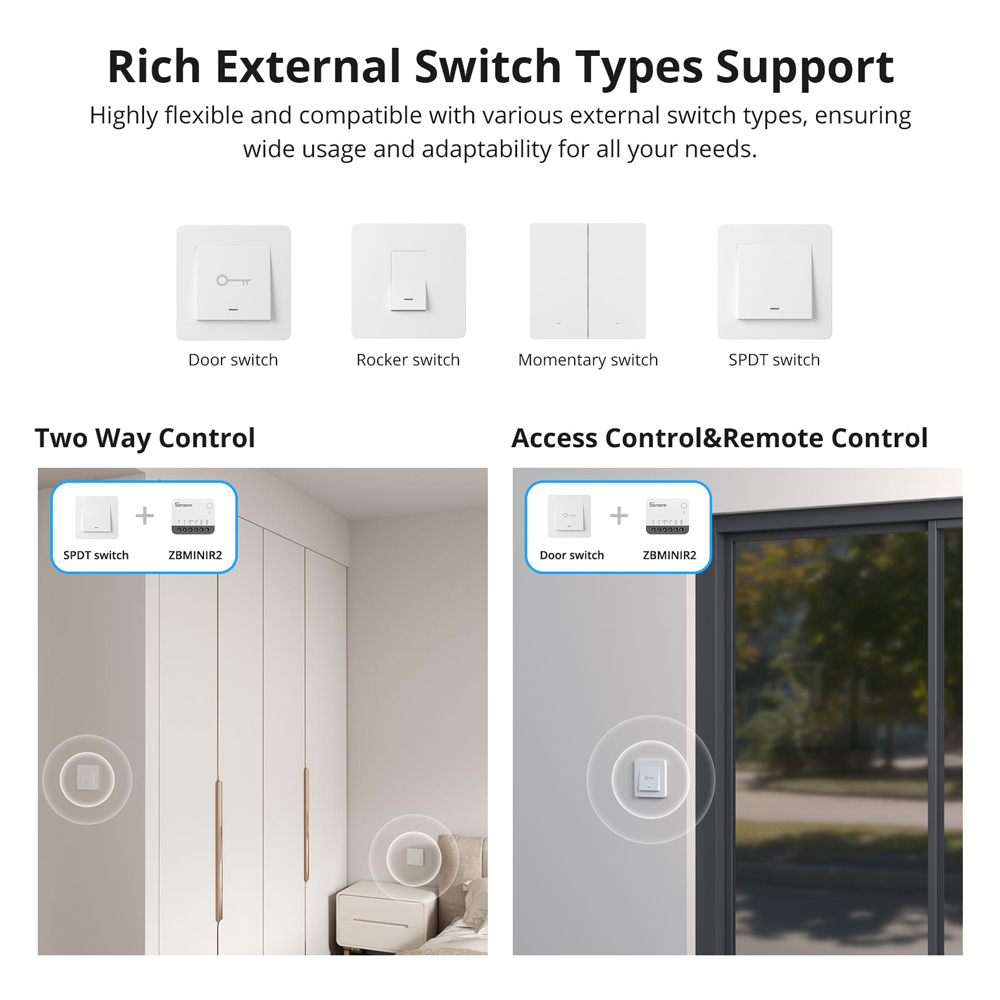 SONOFF ZBMINIR2 Extreme Zigbee - огляд і ціна Sonoff Mini R4