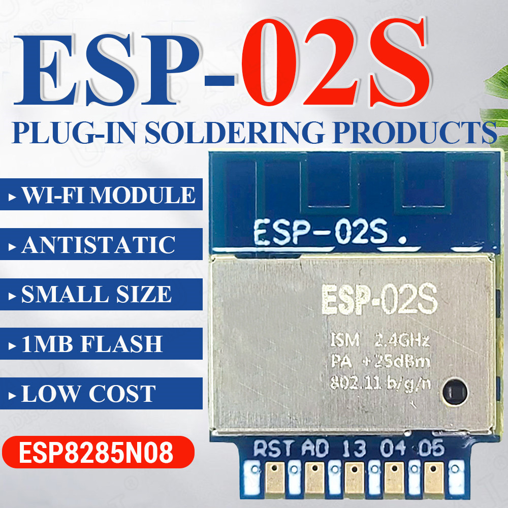 ESP-02S Serial Wireless 2.4G W - огляд і ціна Smart Home Module Iot