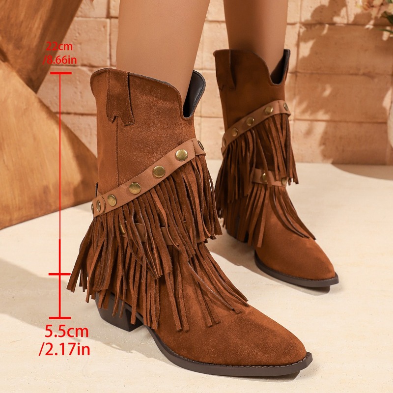 Vintage Tassel Trousers Bootie - огляд і ціна Tasmota